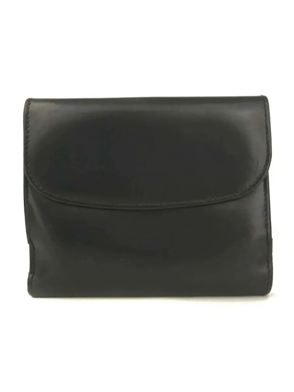 Gucci Black Leather Wallet with Gold Horsebit Accent - Picture 6 of 9